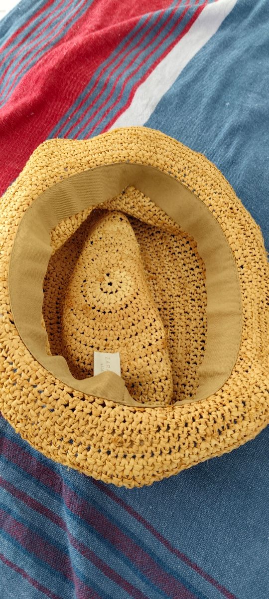 Sombrero de playa Zara Home beige