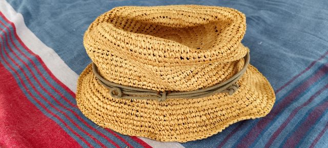 Sombrero de playa Zara Home beige