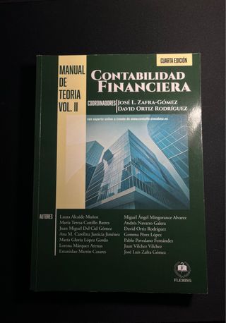 Libro Teoría Contabilidad Financiera 2 UGR
