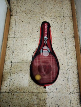 2 Raquetas de Tenis + Funda + Regalo+5p de tenisl