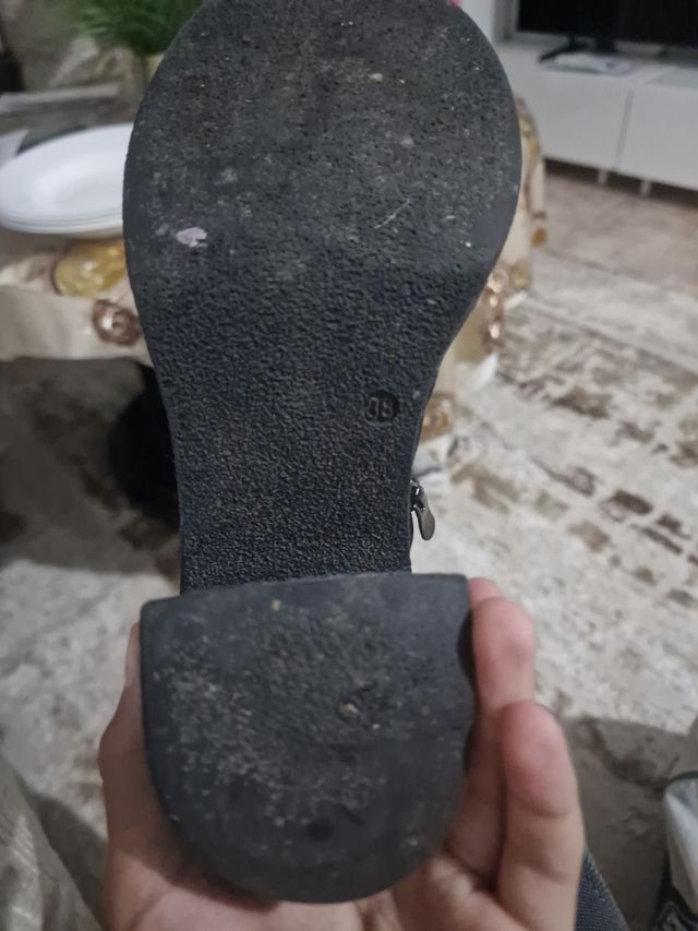 Botas negras talla 38