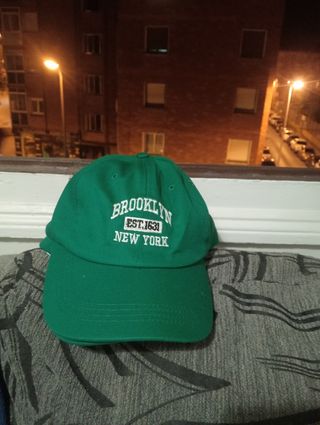 Gorro Brooklyn New York verde