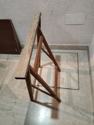 Caballetes de madera para andamio y cómo soportes