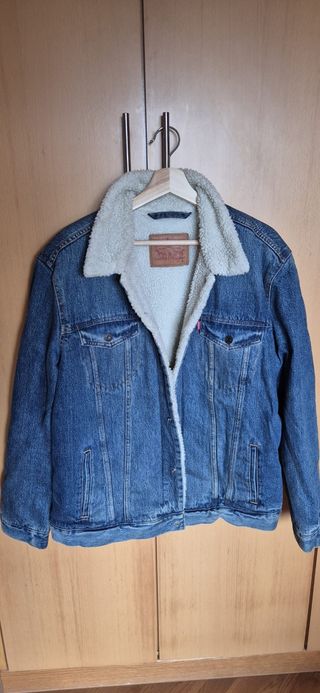 Cazadora Levi's Sherpa Azul Talla XL