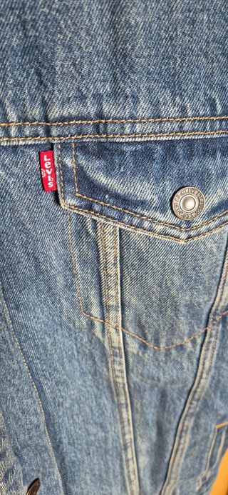 Cazadora Levi's Sherpa Azul Talla XL