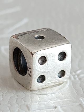 Charm Pandora ORIGINAL - Dado de la suerte