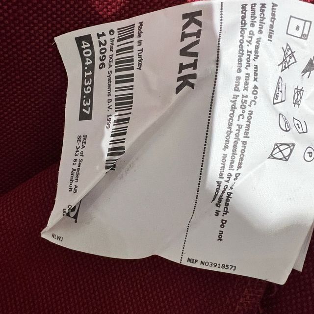 Fundas Sofá Ikea Kivik Rojas