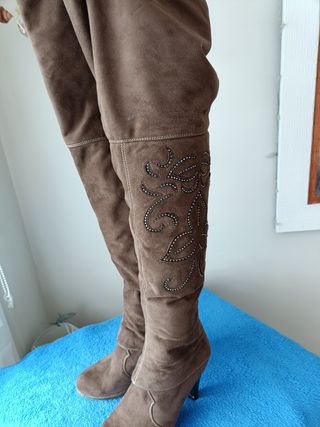 Botas mosqueteras ante marrón T39