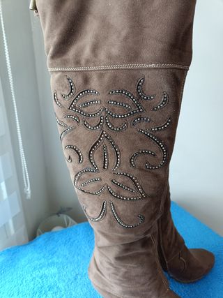 Botas mosqueteras ante marrón T39