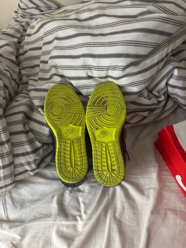 Nike Dunk Contest Tacón Negro y amarillo