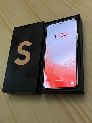 Samsung Galaxy S22 plus 5G 128GB in oro rosa gratis