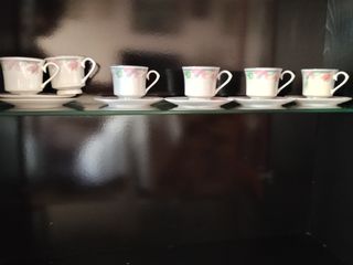 Juego de 6 tazas de café