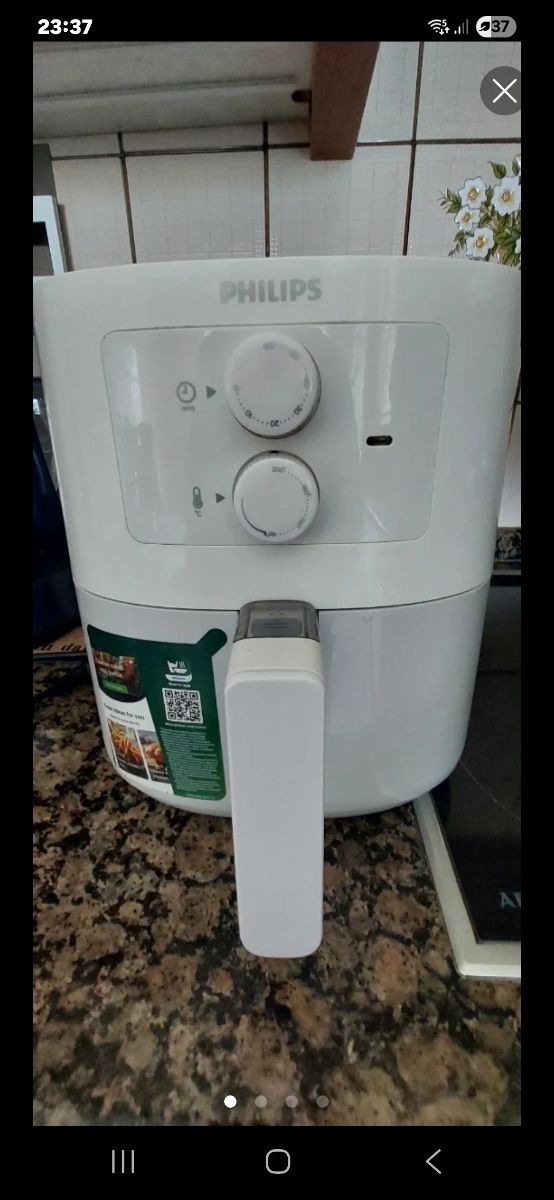 Freidora de Aire Philips Blanca