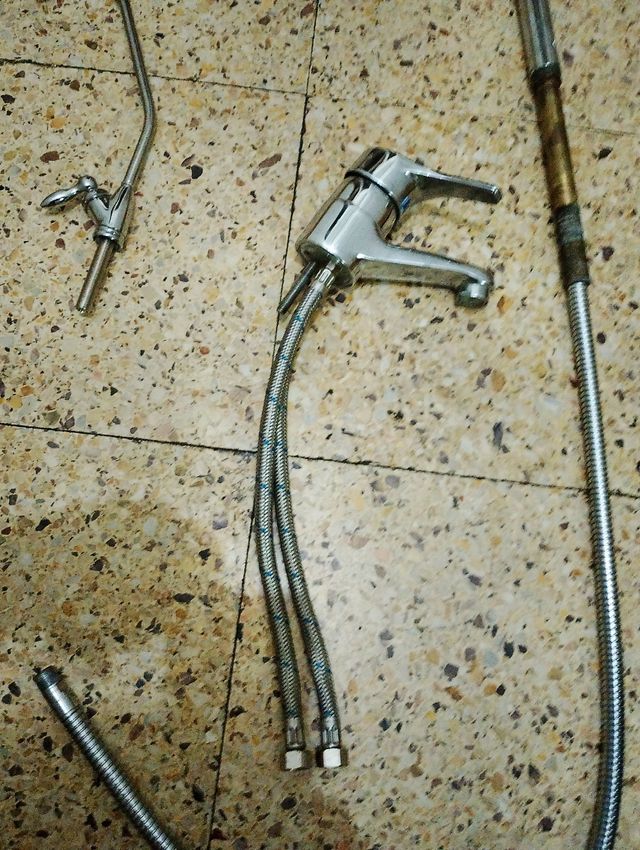 Grifo Pirolixis, Ducha y Grifode 2 aguas claro est