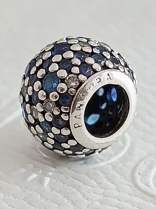 Pandora ORIGINAL - Bola Mosaico Azul Brillante