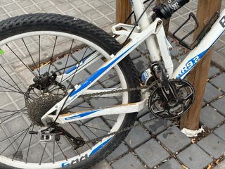Bicicleta Rockrider Blanca