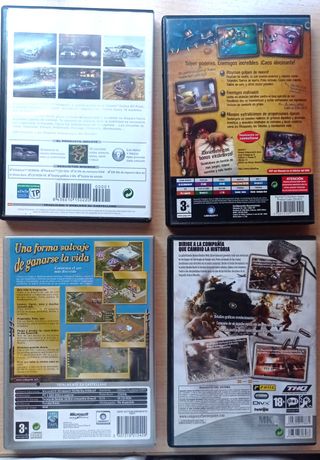 Lote 4 Juegos PC