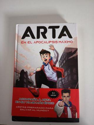 Libro de lectura del youtuber Arta.
