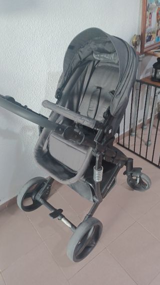 Carrito Bebé Kikkaboo I-Beloved Gris