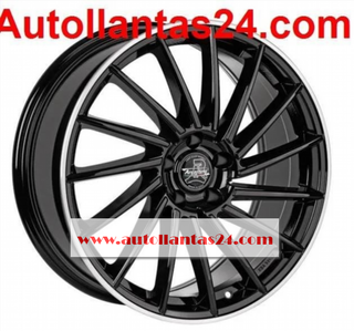 Juego de 4 llantas audi neuvolar black 18