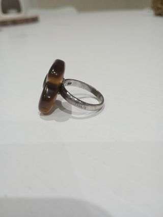Anillo Tous Plata Ojo de Tigre