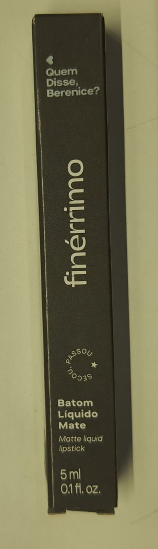 Batom Líquido Mate Quem Disse, Berenice? Vermelho