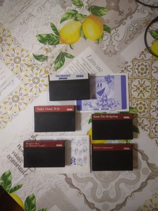 Lote Juegos Sega Master System
Juntos o Separados