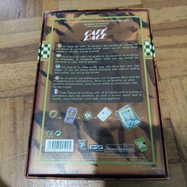Cafe Race Juego de Mesa