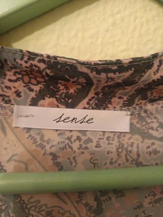 Vestido estampado Sense