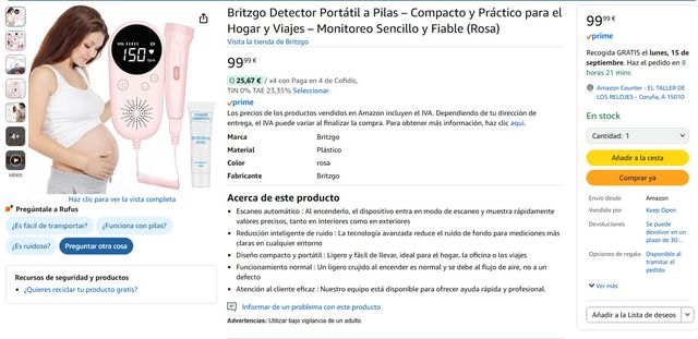 Medidor Digital Portátil Preciso Automático