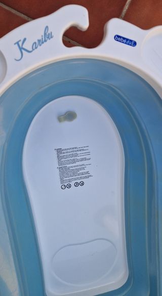 Bañera portátil bebé Karibu plegable