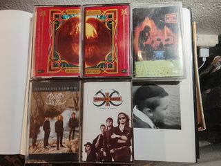 Cassettes Heroes del Silencio Colección
