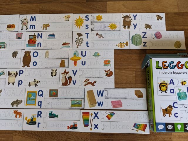 Gioco Leggo e Scrivo Headu