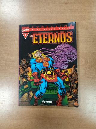 Biblioteca Marvel los Eternos