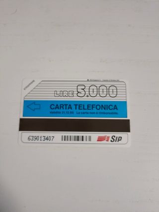 Coleccionismo Tarjeta Telefónica Italiana 1995