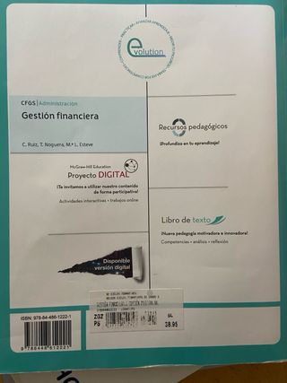 gestión financiera libro