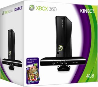 Xbox 360 Kinect 4GB Negro + Juegos