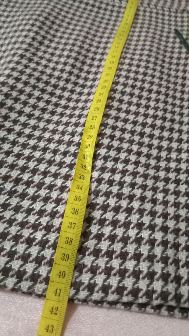 Gonna Zara donna fantasia pied-de-poule