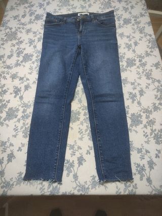 Pantalón vaquero mujer azul