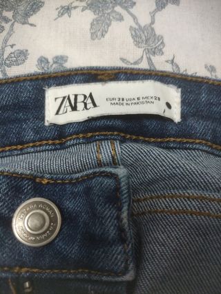 Pantalón vaquero mujer azul