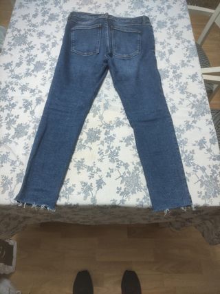 Pantalón vaquero mujer azul