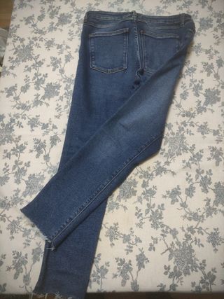 Pantalón vaquero mujer azul