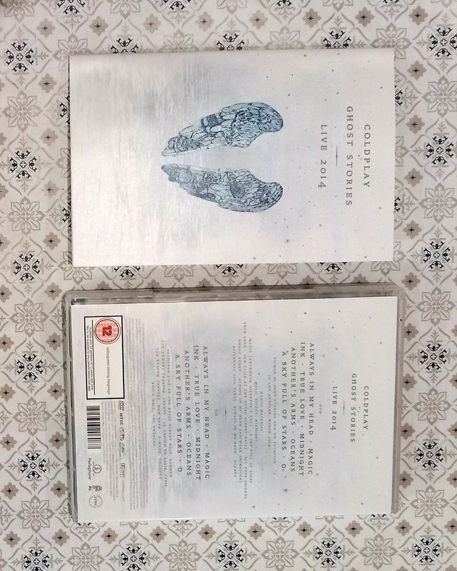 DVD Coldplay Ghost Stories Live 2014