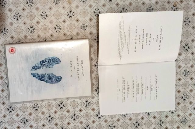 DVD Coldplay Ghost Stories Live 2014