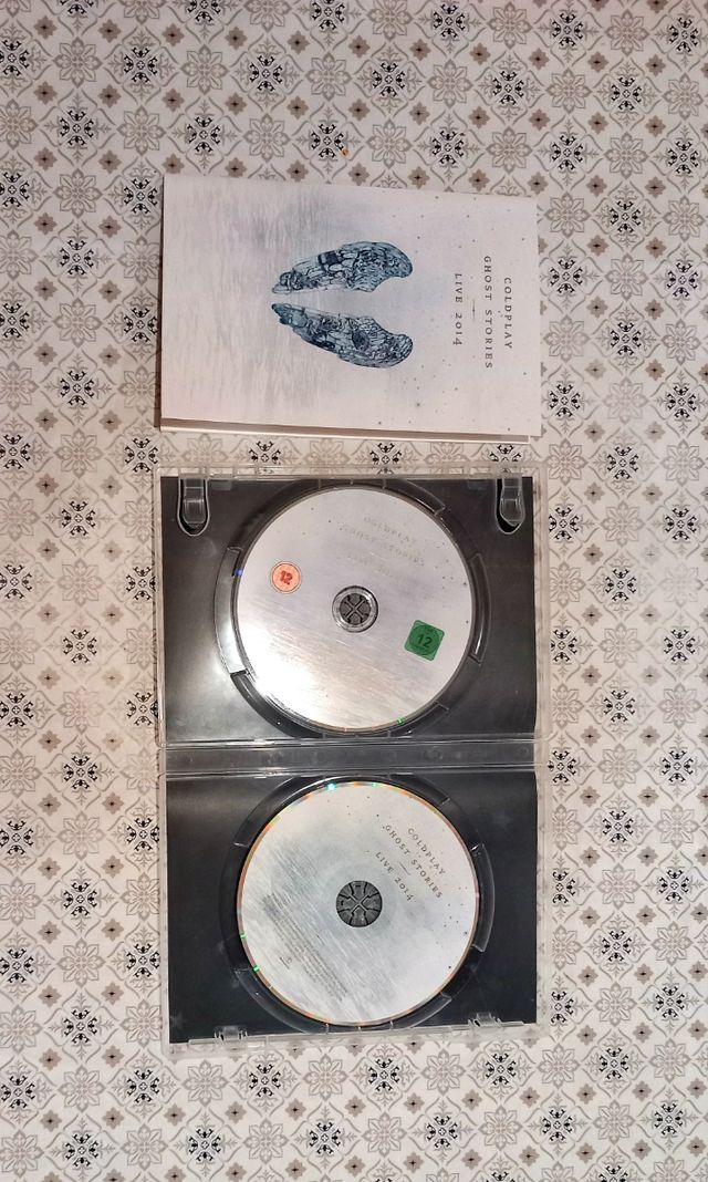 DVD Coldplay Ghost Stories Live 2014