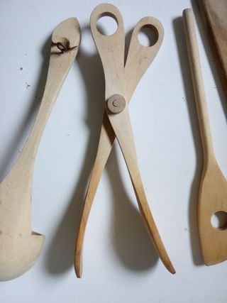 Lote 7 Utensilios Cocina Madera