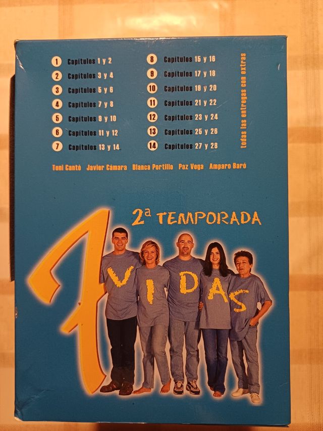 7 Vidas Temporada 2 en DVD