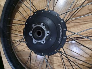 Rueda trasera bicicleta aro 20'