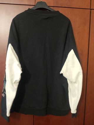 Sudadera ASOS DESIGN Negra Talla 4XL