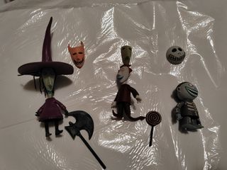 Figuras Pesadilla Antes de Navidad Lock, Shock, Ba